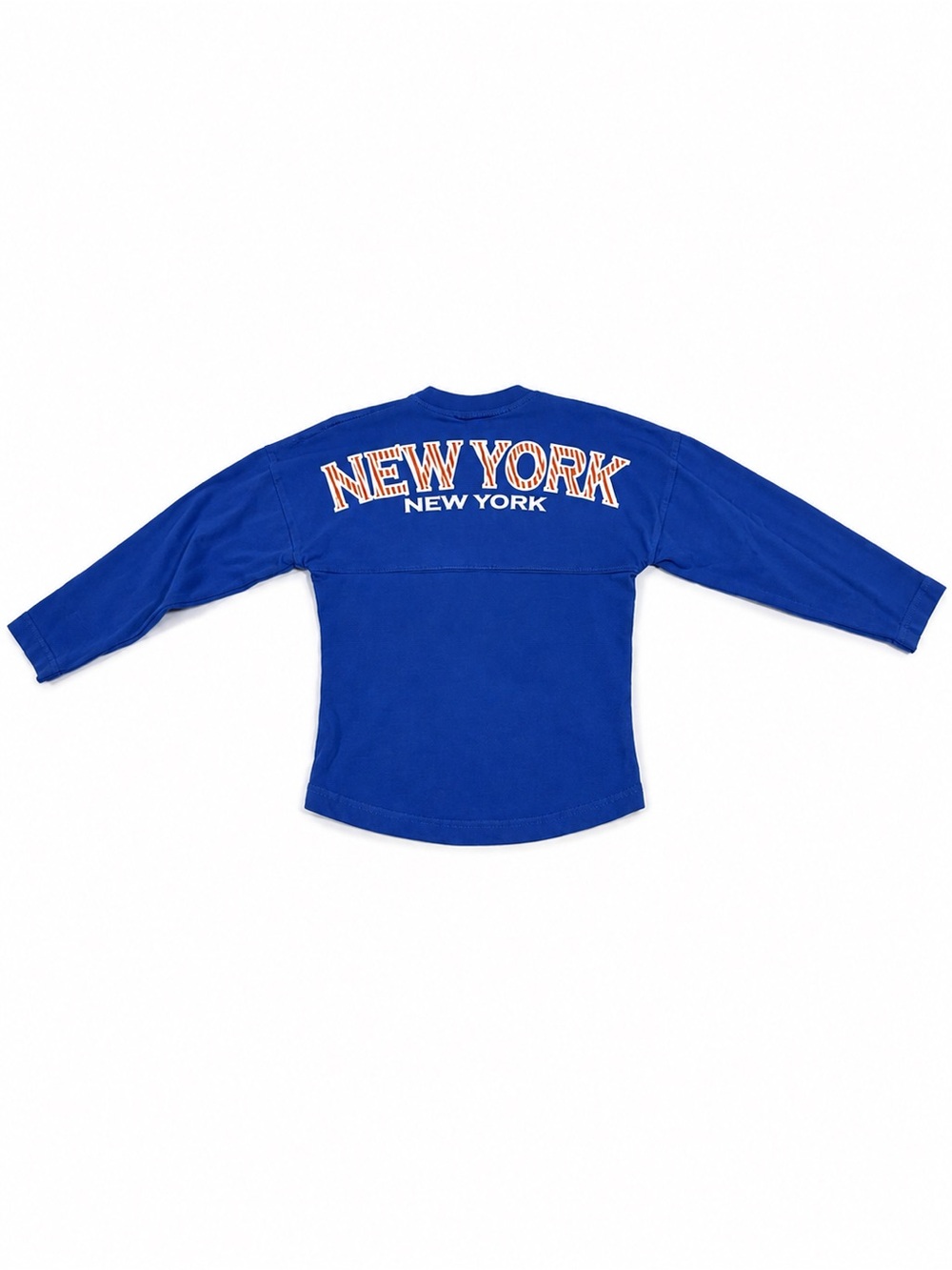 Blue "New York" Long-Sleeve Kids Top
